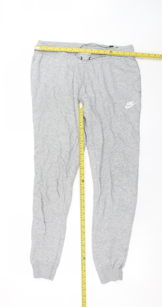 Mens UK Size M Nike Regular Fit Jogger Grey Trousers