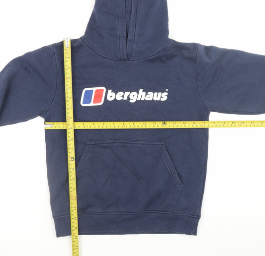 Boys UK Size 9-10 Years Berghaus Blue Pullover Hoodie