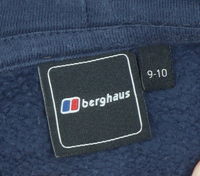 Boys UK Size 9-10 Years Berghaus Blue Pullover Hoodie
