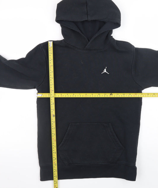 Boys UK Size 12-13 Years Jordan Black Pullover Hoodie