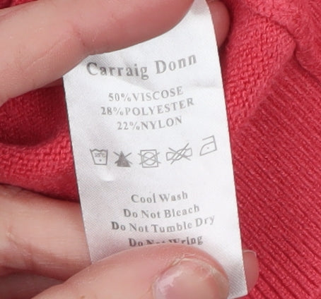Womens UK Size M Kelly & Grace Pink Pullover Sweatshirt