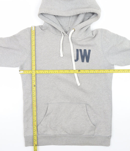 Womens UK Size 10 Jack Wills Grey Pullover Hoodie