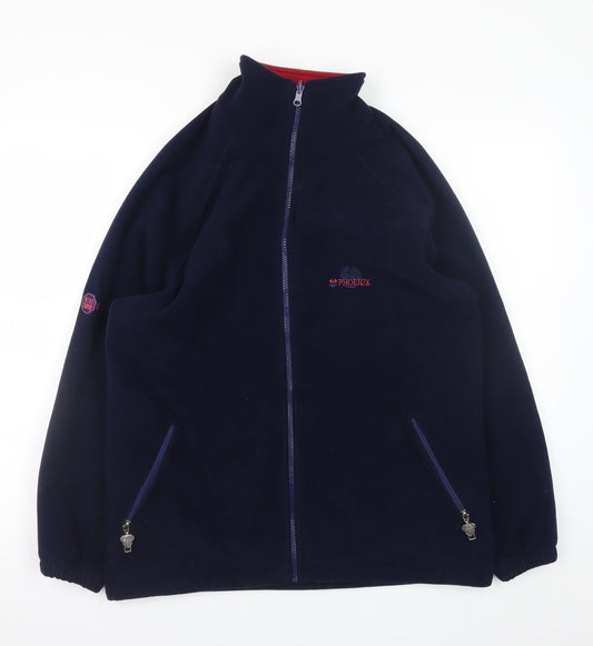 Mens UK Size S Phoenix Blue Basic Jacket