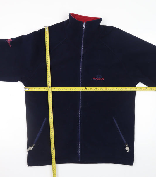 Mens UK Size S Phoenix Blue Basic Jacket