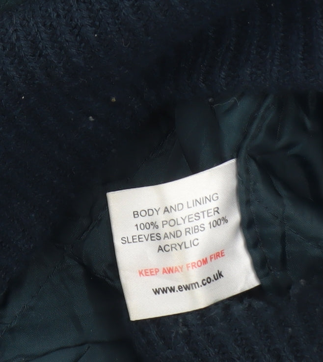 Mens UK Size L James Pringle Blue Bomber Jacket