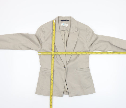 Womens UK Size 10 Boden Regular Beige Blazer
