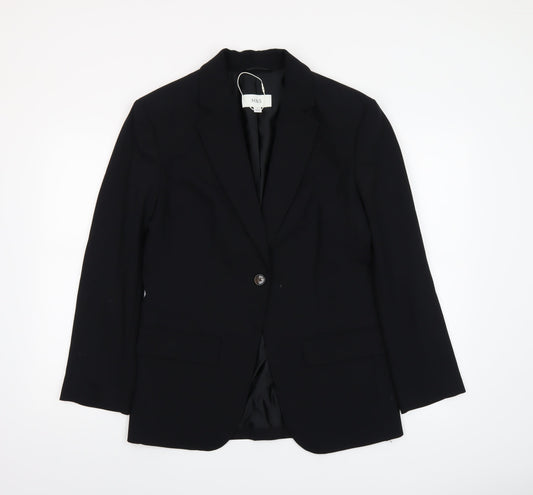 Womens UK Size 8 Marks and Spencer Regular Black Blazer