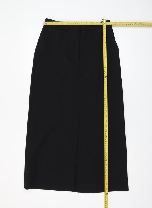 Womens UK Size 8 Marks and Spencer Straight & Pencil Twill Skirt