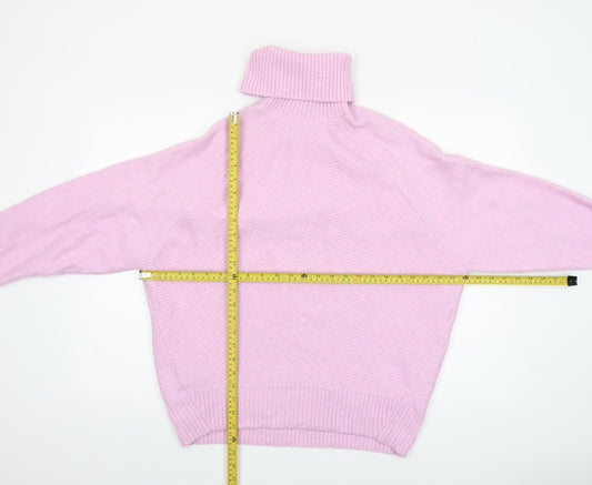 Womens UK Size M MNG Pink Pullover Jumper