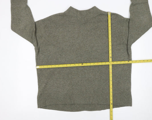 Womens UK Size XL Uniqlo Green Pullover Jumper