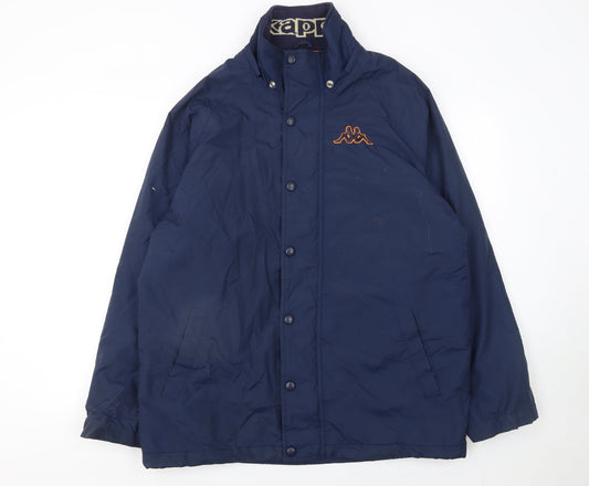 Mens UK Size M Kappa Blue Basic Jacket