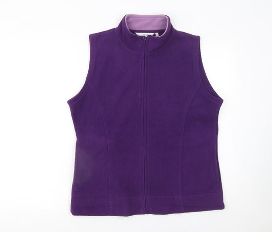 Womens UK Size 14 EWM Purple Bodywarmer