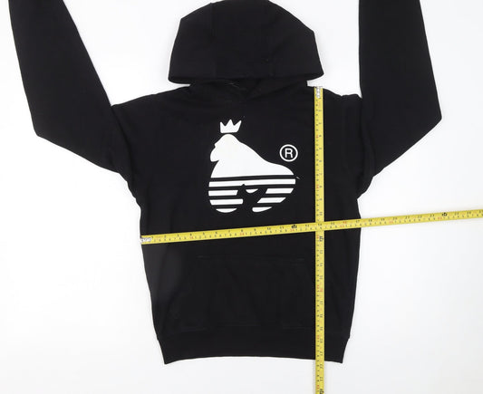 Boys UK Size 9-10 Years Money Black Pullover Hoodie