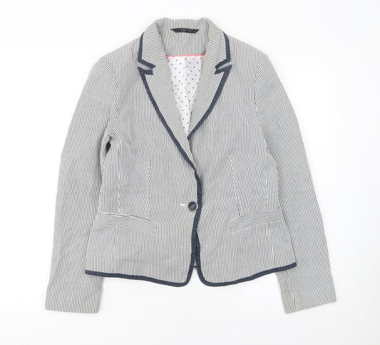 Womens UK Size 12 Dunnes Stores Regular Blue Blazer