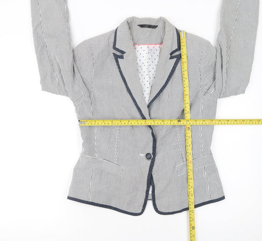 Womens UK Size 12 Dunnes Stores Regular Blue Blazer