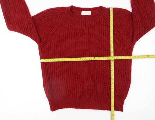 Womens UK Size S Vicolo Red Pullover Jumper