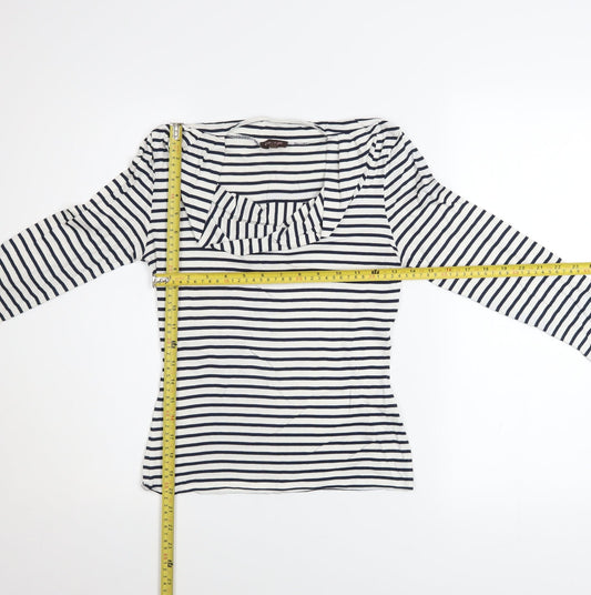 Womens UK Size 8 Phase Eight Multicoloured Basic T-Shirt