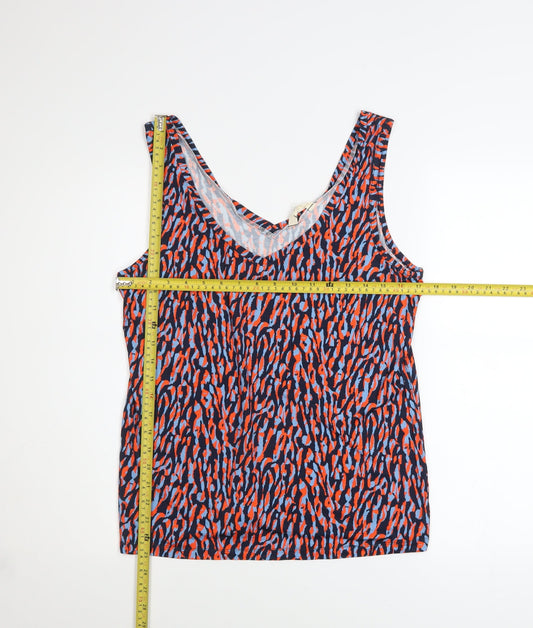 Womens UK Size S Hush Multicoloured Basic Tank