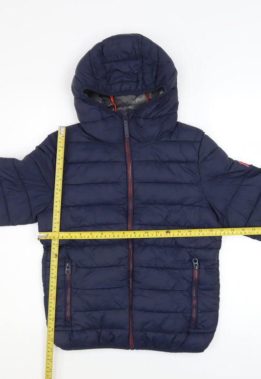 Boys UK Size 11 Years NEXT Blue Puffer Jacket