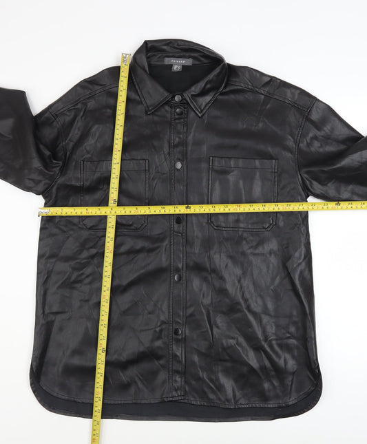 Womens UK Size 12 Primark Black Basic Jacket