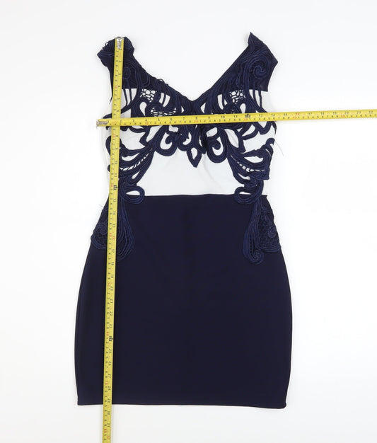Womens UK Size 12 Lipsy London Bodycon Dress