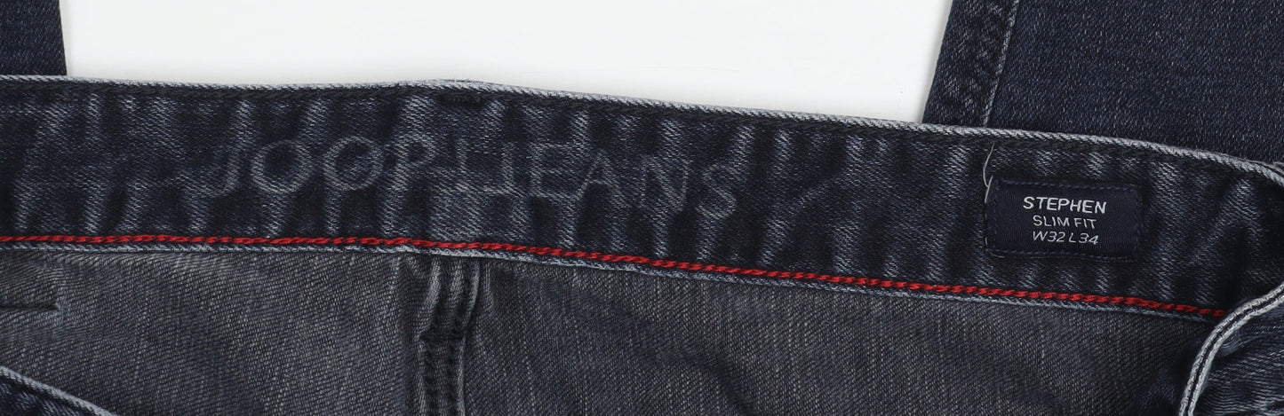 Mens UK Size M Joop Jeans Slim Fit Straight Blue Jeans