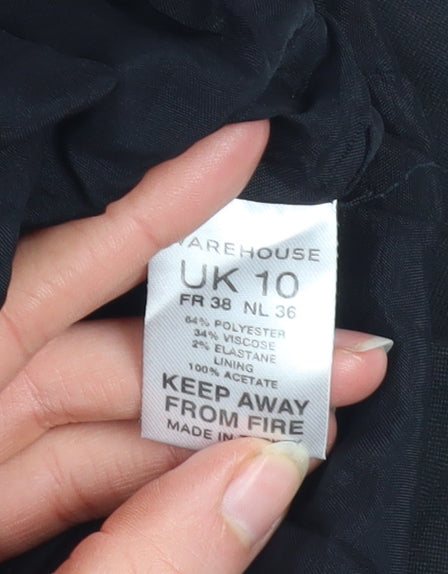 Womens UK Size 10 Warehouse Sheath Dress