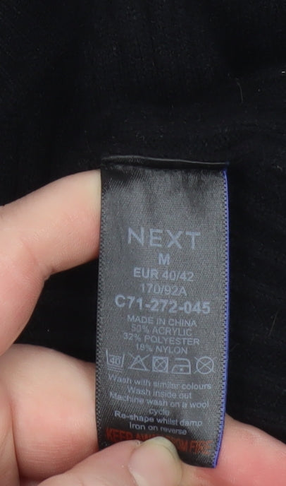 Womens UK Size 14 NEXT Black Pullover Jumper