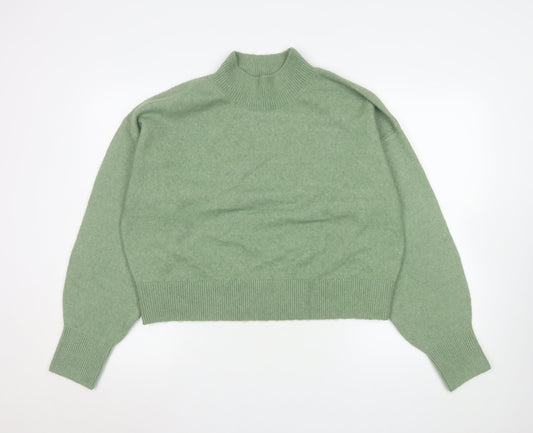 Womens UK Size M In the Style Green Pullover Jumper