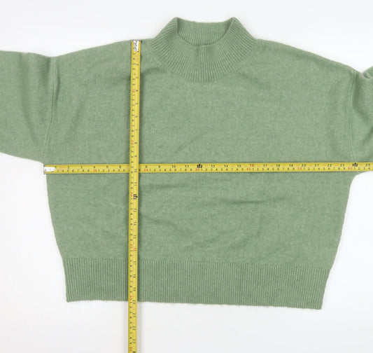 Womens UK Size M In the Style Green Pullover Jumper