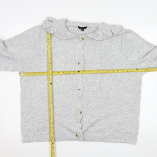 Womens UK Size 16/18 JD Williams Grey Cardigan Jumper