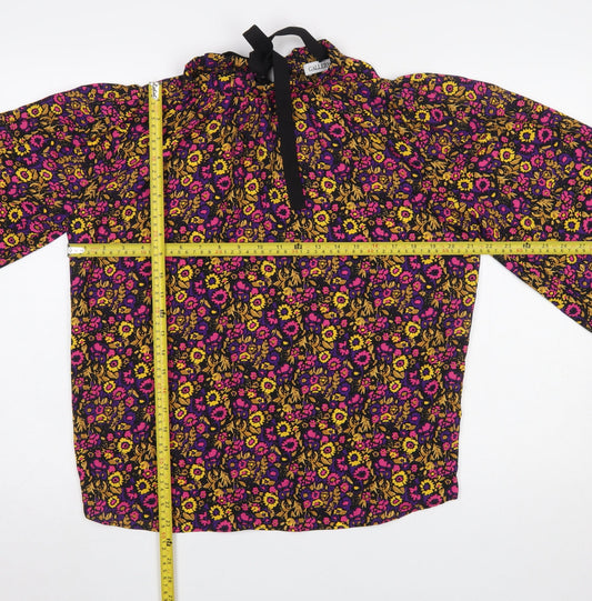 Womens UK Size 10 Gallery Multicoloured Tunic Blouse