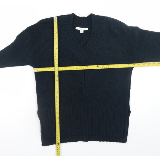 Womens UK Size XS NEXT Black Pullover Jumper