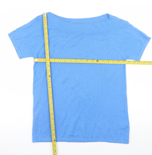Womens UK Size 10 NEXT Blue Pullover Jumper
