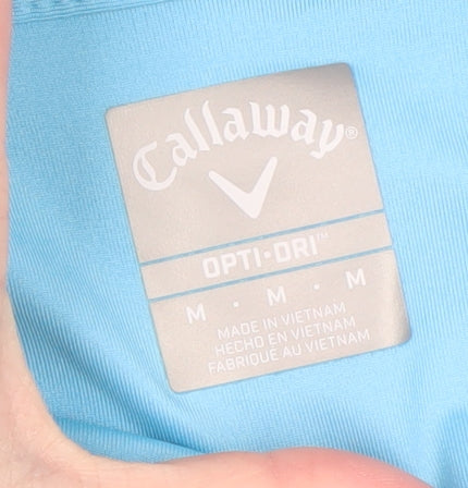 Mens UK Size M Callaway Blue T-Shirt