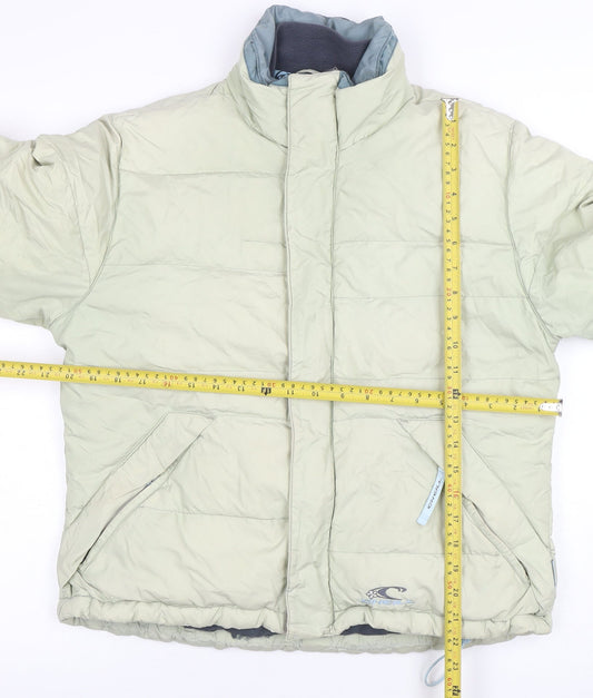 Womens UK Size S O'Neill Beige Puffer Jacket