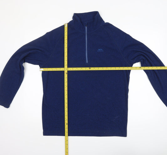 Mens UK Size L Trespass Blue Pullover Sweatshirt