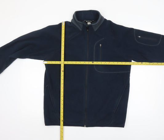 Mens UK Size L Quechua Blue Fleece