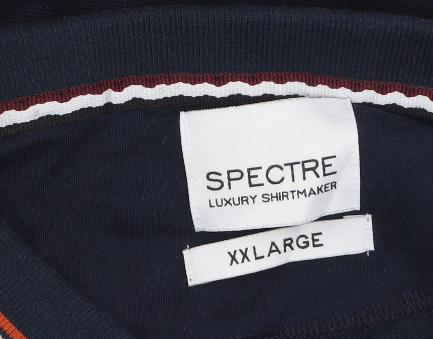 Mens UK Size 2XL Spectre 100% Cotton Polo Shirt