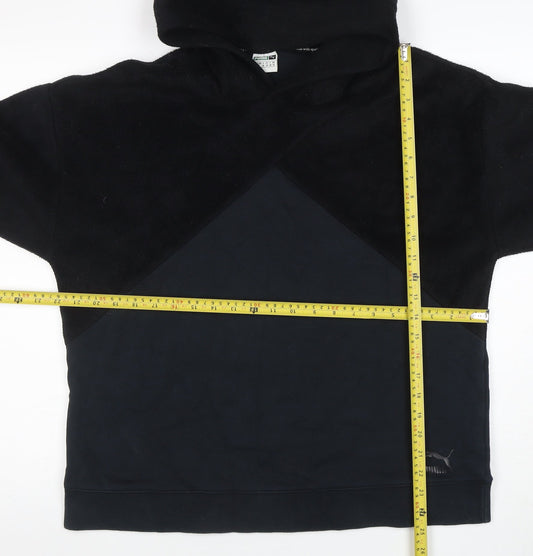 Womens UK Size 10 PUMA Black Pullover Hoodie