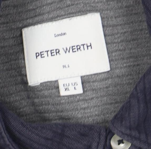 Mens UK Size XL Peter Werth Cotton Polo Shirt