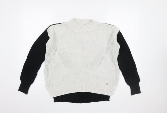 Womens UK Size XS Superdry Multicoloured Pullover Jumper