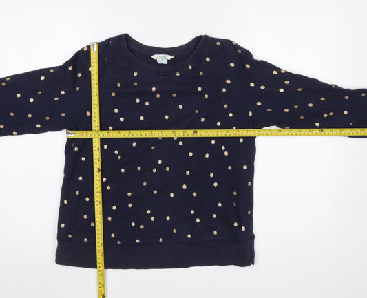 Womens UK Size S Boden Blue Pullover Sweatshirt