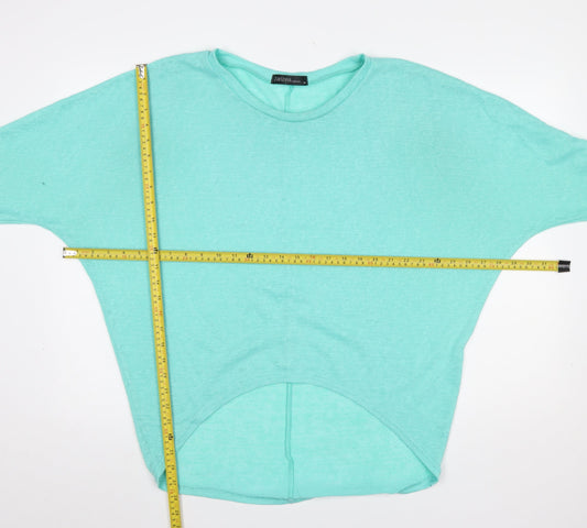 Womens UK Size M Zanzea Green Basic T-Shirt