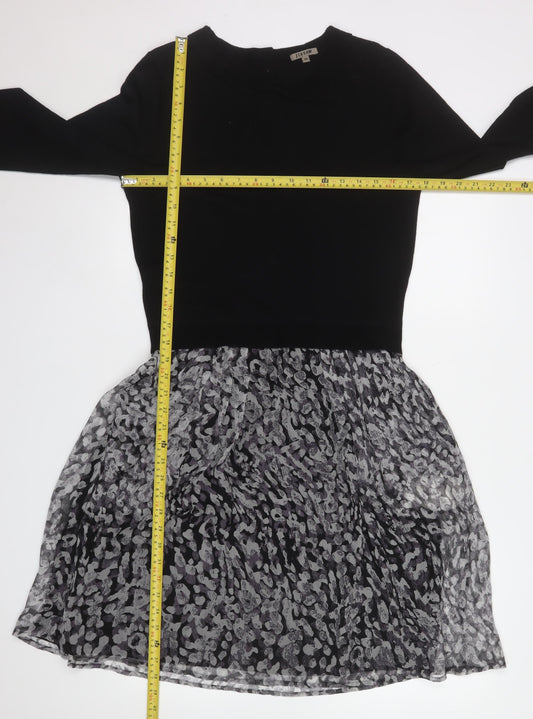 Womens UK Size M Jigsaw Fit & Flare Dress