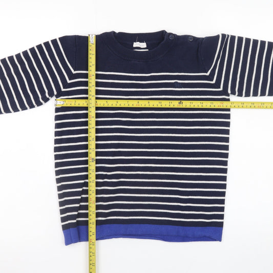 Boys UK Size 12-13 Years Jasper Conran Blue Pullover Jumper