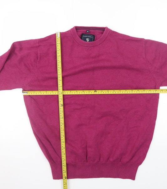 Mens UK Size XL Marco Capelli Pink Pullover Jumper