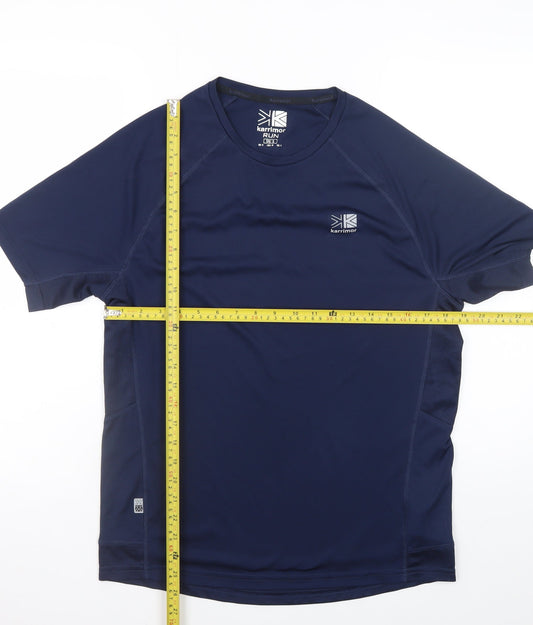 Mens UK Size S Karrimor Blue Running & JoggingGym & TrainingWalking T-Shirt