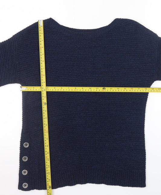 Womens UK Size 12 Debenhams Blue Pullover Jumper