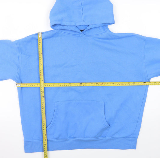 Mens UK Size L New Look Blue Pullover Hoodie